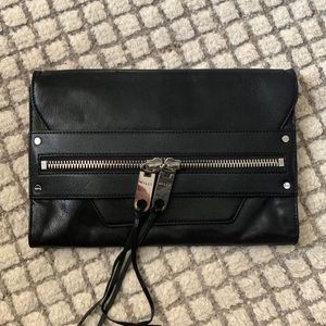 Milly zipper envelope clutch
